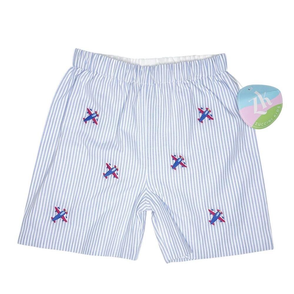 NWT Zuccini Kids Airplane Leo Shorts Size 5